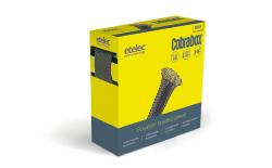 ETELEC - Guaina trecciata in poliestere per diametro di legatura 35-60 mm - Grigia CB2040