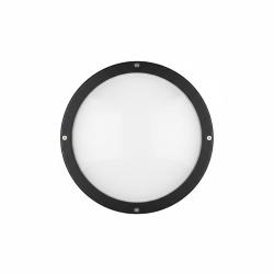 SUPER DELTA TONDO APPLIQUE 1X75W E27 NERO 001724 PERFORMANCE IN LIGHTING