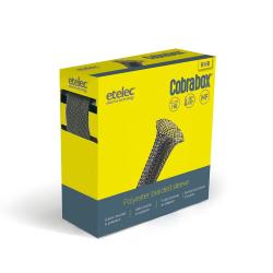 ETELEC - Guaina trecciata in poliestere per diametro di legatura 45-75 mm - Grigia CB2050