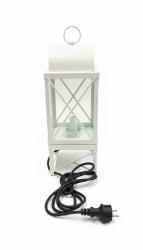 LAMPADA DA TAVOLO A LANTERNA BIANCA PER ESTERNO 1XE14 60W 10-9432-34-B8 LEDS C4