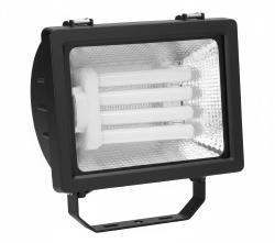 PROIETTORE ALOGENO ENERGY COMPACT PER ESTERNO CON STAFFA NERO