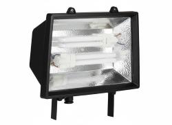 PROIETTORE PER ESTERNO CON STAFFA A RISPARMIO ENERGETICO NERO