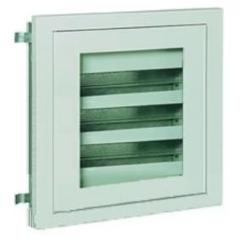 BTDIN QUADRO INCASSATO LAMIERA 54 MODULI CON PORTA TRASPARENTE 