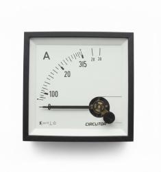 AMPEROMETRO DA QUADRO 300/5A CA 72X72