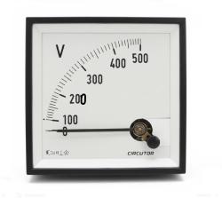 VOLTIMETRO DA QUADRO 500V CA 96X96