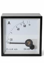 AMPEROMETRO DA QUADRO 72X72 60/5A