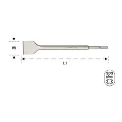 MAURER-PLUS SCALPELLO SDS PLUS TAGLIO MAURER PLUS 250X20MM