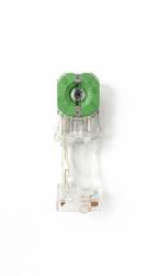 PORTALAMPADA AD INNESTO C13 TRASPARENTE CON PORTASTARTER