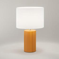 Lampada da tavolo in ceramica con paralume in tessuto design moderno Tribale - 60W   8288 AR PERENZ