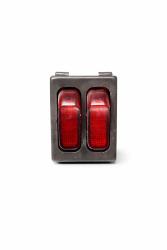 DOPPIO INTERRUTTORE LUMINOSO 220V