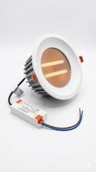 FARETTO LED 40W DA INCASSO DIAMETRO 22 CM IP40 BIANCO PER FOOD