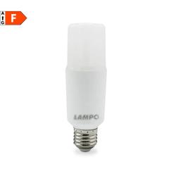 Lampo CO15WBN Lampada LED E27 15W Luce naturale, 1200 Lumen, Tubolare allungata, 4000K, Apertura luce 220 Gradi
