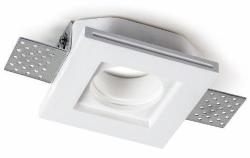 Faretto Incasso in Gesso h 35mm GU10 Lampo DIKCG/25