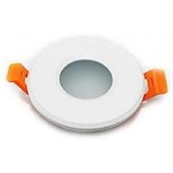 Faretto Incasso Soffitto Bianco IP65 12V con Vetro per MR16 Lampo DIKFIP65BI