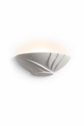 APPLIQUE GLORIA 1XE27 EFFETTO CEMENTO BIANCO 25CM BILUCE IN LIGHT 72130