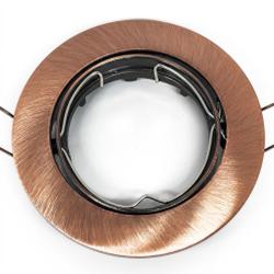 Lampo Lighting DIKOR230/RA/SL - Faretto da Incasso Orientabile 230V Rame