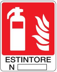 CARRTELLO ALLUMINIO ESTINTORE N ... 250X310