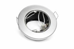 Faretto da Incasso a Soffitto per Interni Rondo Orientabile Grigio