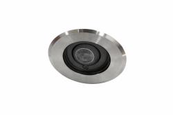 Format 4 faretto a pavimento con borchia tonda 3W 3000K