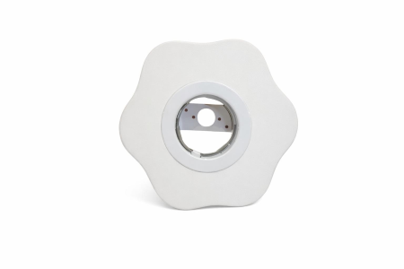FARETTO DA INCASSO PER INTERNO A SOFFITTO BIANCO A FORMA DI FIORE 35W 12V