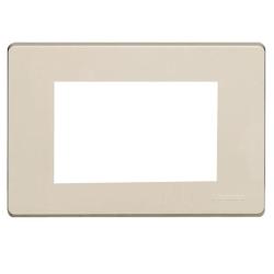 Placca resina Bticino Magic 3 Posti avorio 503/3A/R