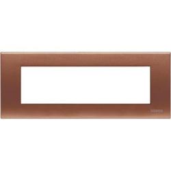 LIGHT – PLACCA 7 POSTI RAME – BTICINO LEGRAND N4807RA