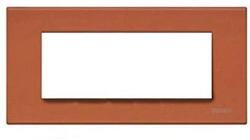 Living Light Placca 7 Posti, Rosso Gomma – BTICINO N4807RE