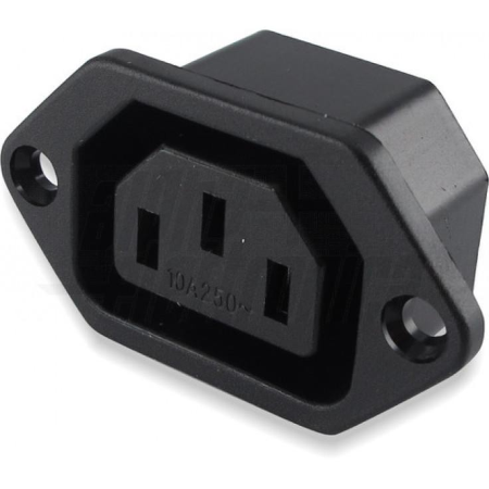Presa di alimentazione AC da pannello con fissaggio a vite - C13