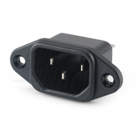 Spina di alimentazione AC da pannello con fissaggio a vite - C14