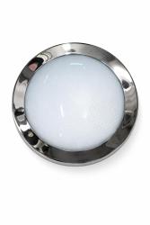 Plafoniera Ø30 cm cromo con attacco E27 – design classico rivisitato VESOI