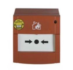 ARITECH INCENDIO DM2010 Avvisatore di allarme incendio a rottura vetro completo di modulo di indirizzamento