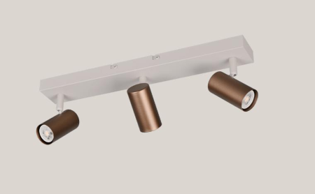 ASTA FARETTI CAFFE' 3XGU10 REALITY TRIO LIGHTING