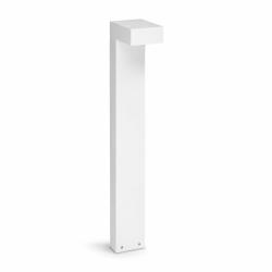 PALO DA ESTERNO IDEAL LUX SIRIO LED PT1 H80 CM BIANCO LED 13W IP65