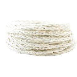 CAVO TRECCIA 3X1.50 BIANCO PREZZO AL MT