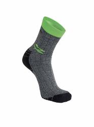 2 Paia - Calze da lavoro U-Power Antifreddo verde fluo con fasce stretch Giady WSK218VF