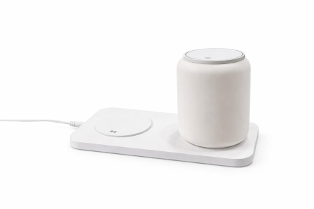 LAMPADA DA TAVOLO BIANCA 4 W RGB CON RICARICA WIRELESS