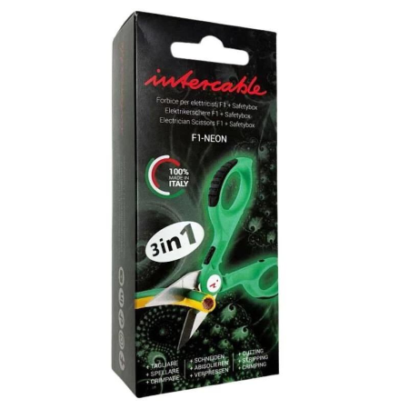 Forbice per elettricisti Intercable F1 Neon 16020-F1-NEON