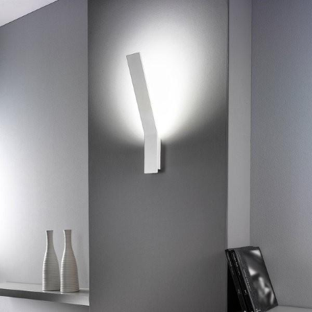 Lama 7104 lampada da parete struttura in alluminio Led 21W 3000K