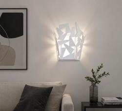 Applique Linea Light Fracta 7015 1XE27 BIANCO