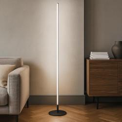 Ideal lux yoko lampada da terra design moderna led 3000k nera