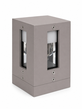 GANOS CORPO ILLUMINANTE PER ESTERNI A PARETE O PAVIMENTO IN ALLUMINIO G12 1X35W 4 ASOLE