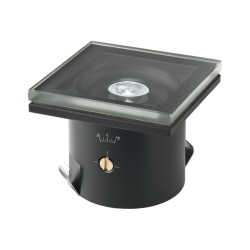 FARETTO DA INCASSO PER ESTERNO LITUS2.9 24VDC 2,5W 3000K 48° 72X72MM