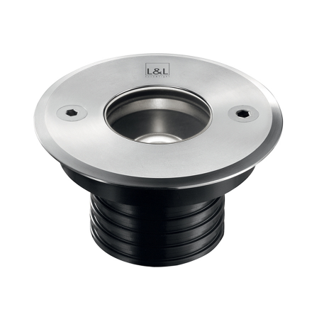 FARETTO DA INCASSO PER ESTERNO BRIGHT2.4 5W 24Vdc 3000K 34° ACCIAIO INOX