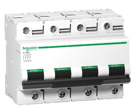 Interruttore magnetotermico C120N 4P D 125A 10000A