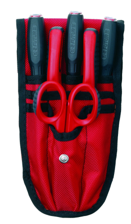 Marsupio EuroMario completo di utensili isolati 1000V Intercable 19122