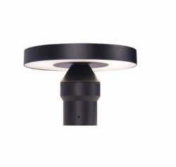 Lampo lighting TP200MC lampione da palo attacco diametro 60 mm Led 15W-230V 3200-4000-6500K ( Tricolor ) 1050 lumen IP65 colore Nero