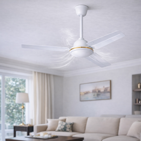 Ventilatore da soffitto 3 Pale, Diametro 140cm, 5 velocità