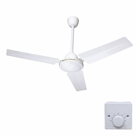 Ventilatore da soffitto 3 Pale, Diametro 140cm, 5 velocità