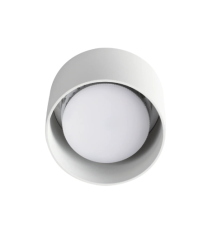 Ideal Lux 277417 Spike PL1 Round Lampada da soffitto bianco