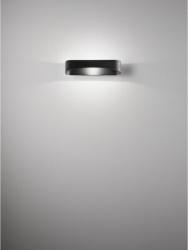 Applique Drappo Piccola Nero 18 cm Led 10w Isyluce 933B